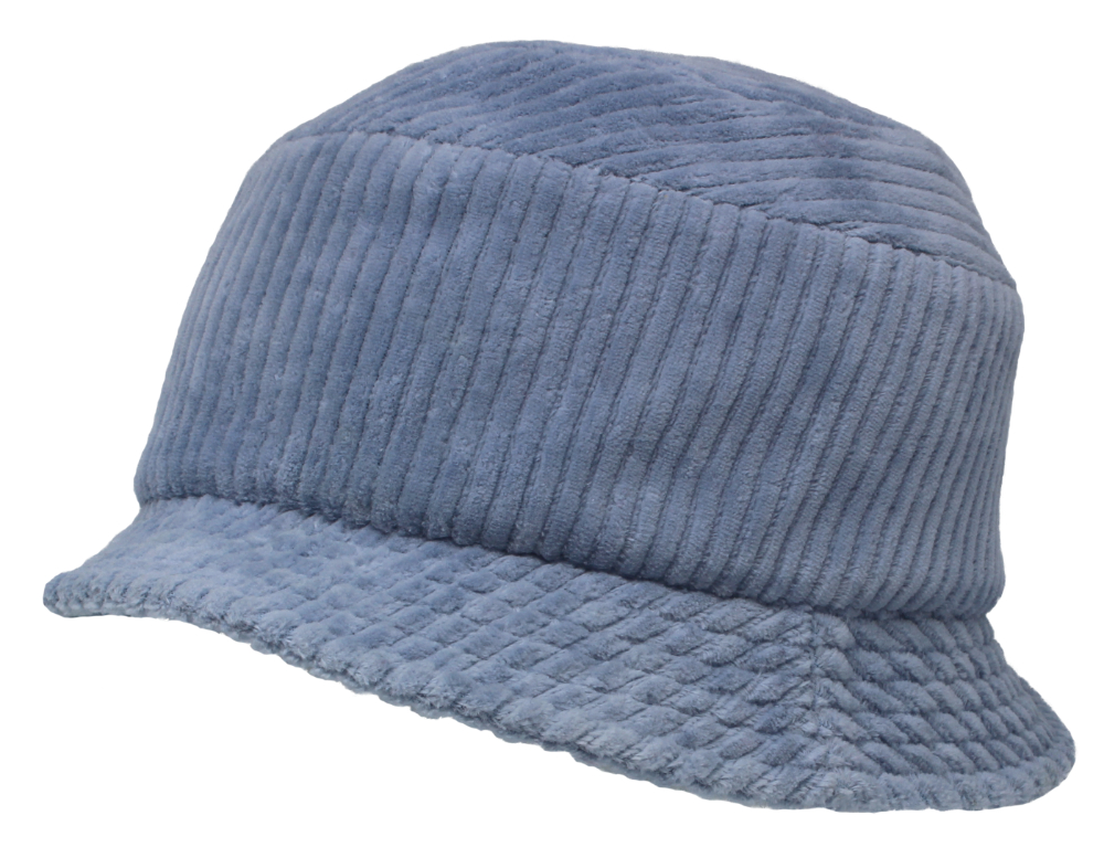 Bucket Hat Cord L hellblau